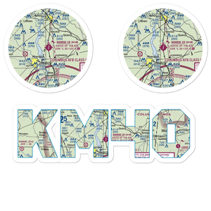 Monroe County Airport (M40) VFR Sectional Sticker Pack