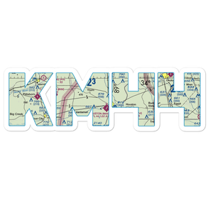 Houston Municipal Airport (M44) VFR Sectional Sticker
