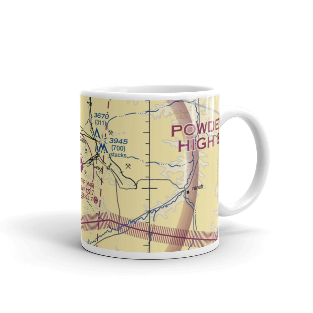 Colstrip Airport (M46) VFR Sectional  Mug 