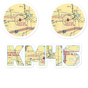 Colstrip Airport (M46) VFR Sectional Sticker Pack