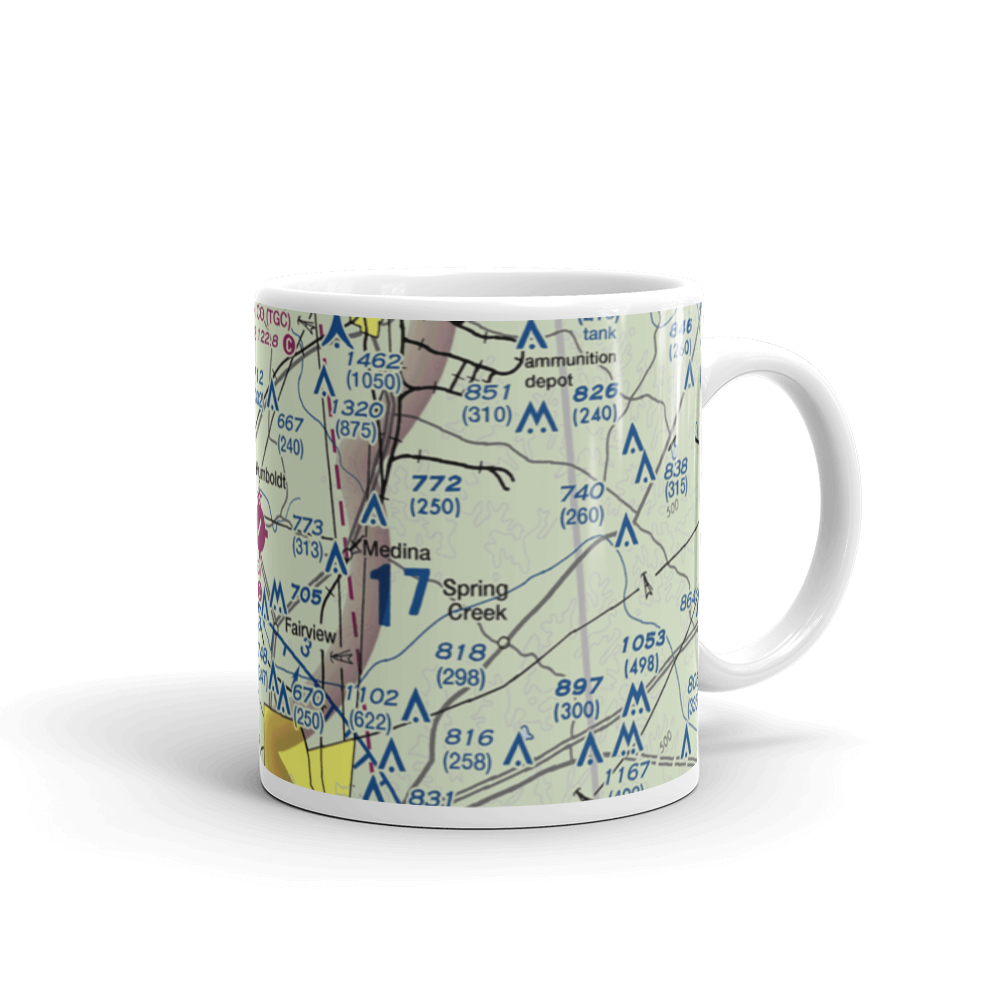 Humboldt Municipal Airport (M53) VFR Sectional  Mug 