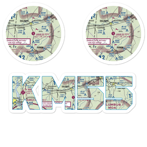 Lamar County Airport (M55) VFR Sectional Sticker Pack