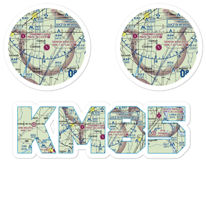 Gideon Memorial Airport (M85) VFR Sectional Sticker Pack