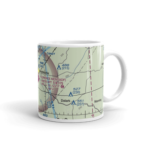 Dexter B Florence Memorial Field (ADF) VFR Sectional  Mug