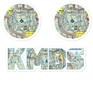 MBS International Airport (MBS) VFR Sectional Sticker Pack