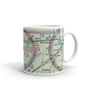 White County Airport (MCX) VFR Sectional  Mug