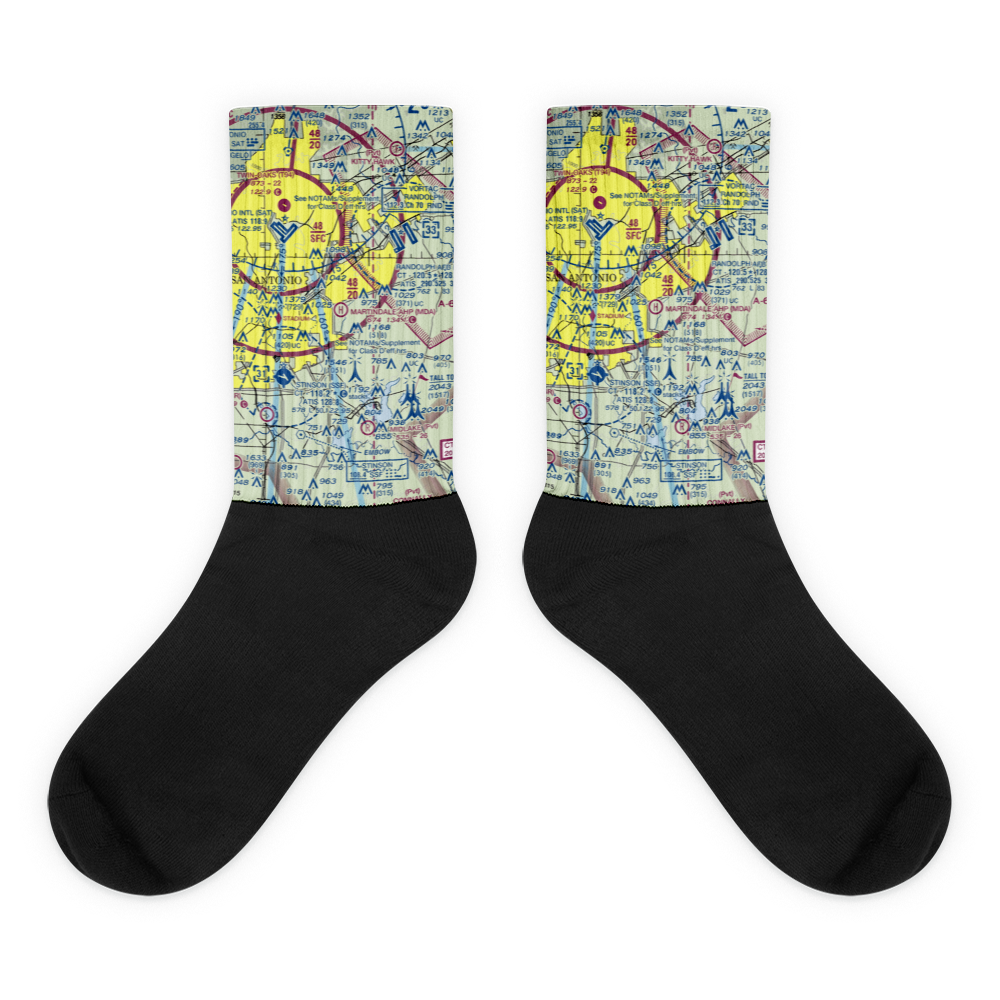 Martindale Army Heliport (MDA) VFR Sectional Socks 