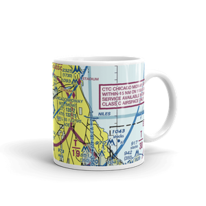 Chicago Midway International Airport (MDW) VFR Sectional  Mug