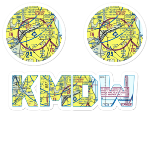Chicago Midway International Airport (MDW) VFR Sectional Sticker Pack