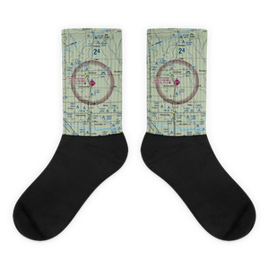 Taylor County Airport (MDZ) VFR Sectional Socks