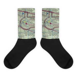 Mena Intermountain Municipal Airport (MEZ) VFR Sectional Socks