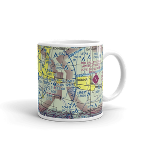 Mc Allen Miller International Airport (MFE) VFR Sectional  Mug