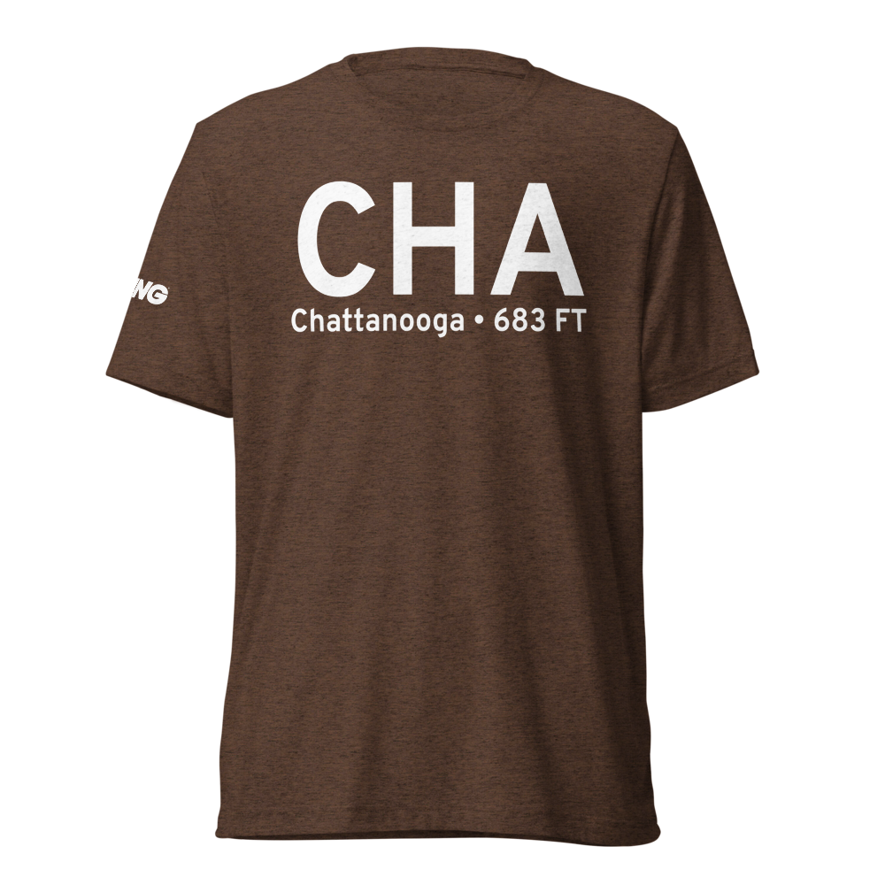 Chattanooga (KCHA) Airport Tri-blend T-Shirt 