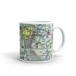Montgomery Regional (Dannelly Field) Airport (MGM) VFR Sectional  Mug
