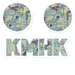 Manhattan Regional Airport (MHK) VFR Sectional Sticker Pack