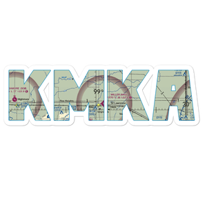 Miller Municipal Airport (MKA) VFR Sectional Sticker