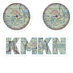 Comanche County City Airport (MKN) VFR Sectional Sticker Pack