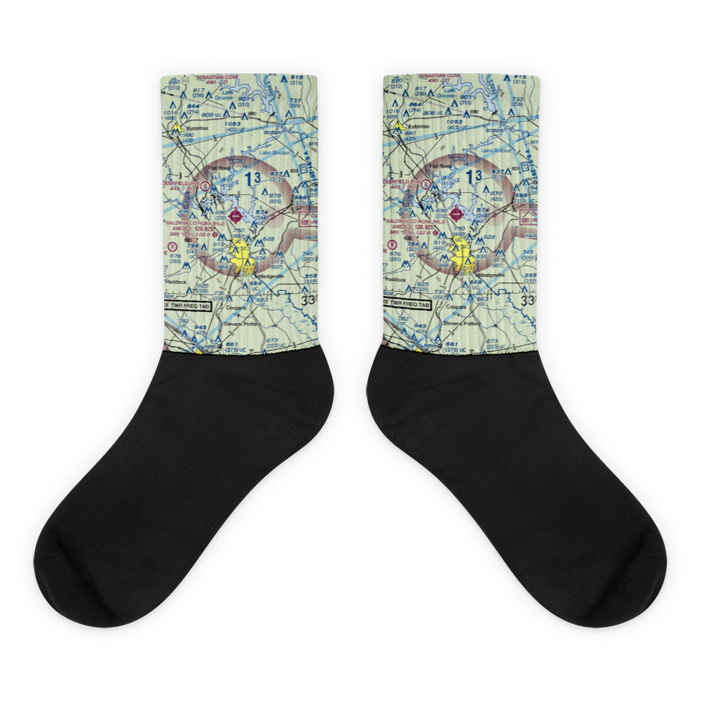 Baldwin County Regional Airport (MLJ) VFR Sectional Socks 