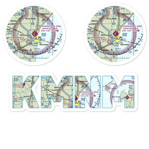 Menominee Regional Airport (MNM) VFR Sectional Sticker Pack