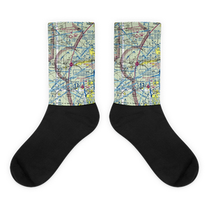 Chester County G O Carlson Airport (MQS) VFR Sectional Socks