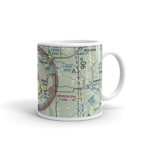 Iowa County Airport (MRJ) VFR Sectional  Mug