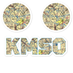 Missoula International Airport (MSO) VFR Sectional Sticker Pack