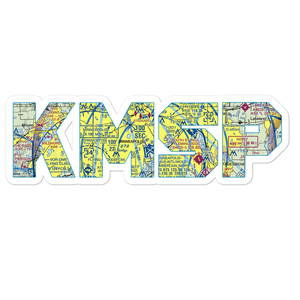 Minneapolis-St Paul International/Wold-Chamberlain Airport (MSP) VFR Sectional Sticker