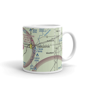 Coles County Memorial Airport (MTO) VFR Sectional  Mug