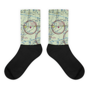 Coles County Memorial Airport (MTO) VFR Sectional Socks