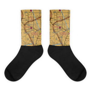 Monte Vista Municipal Airport (MVI) VFR Sectional Socks