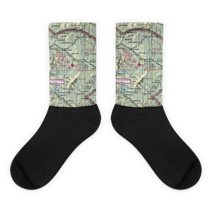 Morrisville Stowe State Airport (MVL) VFR Sectional Socks
