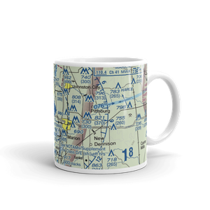 Williamson County Regional Airport (MWA) VFR Sectional  Mug