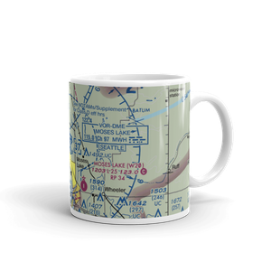 Grant County International Airport (MWH) VFR Sectional  Mug