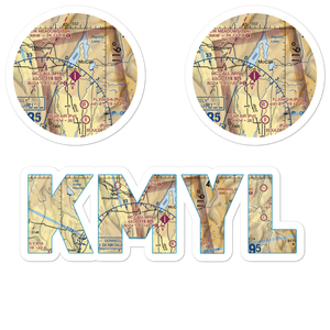McCall Municipal Airport (MYL) VFR Sectional Sticker Pack