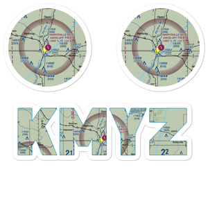 Marysville Municipal Airport (MYZ) VFR Sectional Sticker Pack