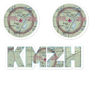 Moose Lake Carlton County Airport (MZH) VFR Sectional Sticker Pack