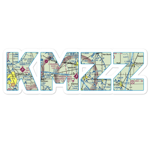 Marion Municipal Airport (MZZ) VFR Sectional Sticker