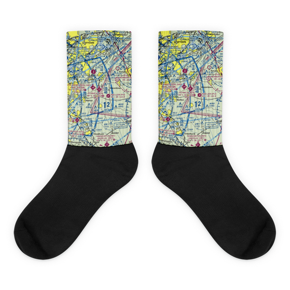 Flying W Airport (N14) VFR Sectional Socks 
