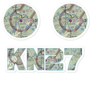 Bradford County Airport (N27) VFR Sectional Sticker Pack