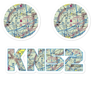 Jaars Townsend Airport (N52) VFR Sectional Sticker Pack