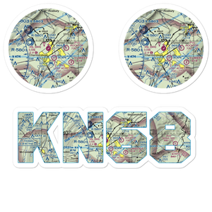Franklin County Regional Airport (N68) VFR Sectional Sticker Pack