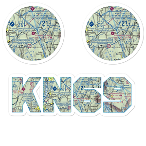 Stormville Airport (N69) VFR Sectional Sticker Pack