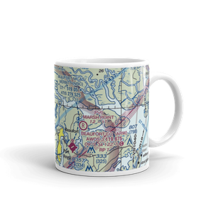 Beaufort MCAS - Merritt Field (NBC) VFR Sectional  Mug