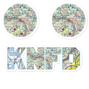 Summerdale Nolf Airport (NFD) VFR Sectional Sticker Pack