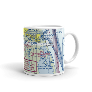 Fentress Naval Auxiliary Landing Field (NFE) VFR Sectional  Mug