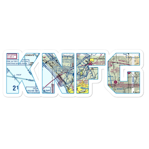 Camp Pendleton MCAS (Munn Field) Airport (NFG) VFR Sectional Sticker