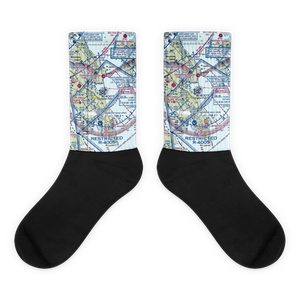 Patuxent River Naval Air Station (Trapnell Field) (NHK) VFR Sectional Socks