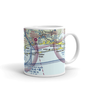 Bogue Field Mcalf Airport (NJM) VFR Sectional  Mug