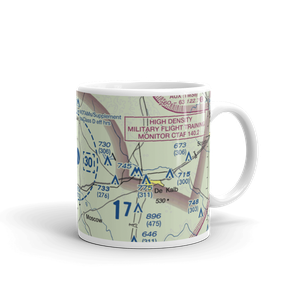 Joe Williams Nolf Airport (NJW) VFR Sectional  Mug