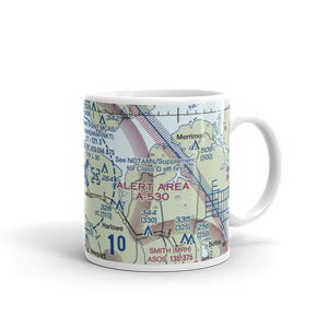 Cherry Point MCAS /Cunningham Field/ (NKT) VFR Sectional  Mug